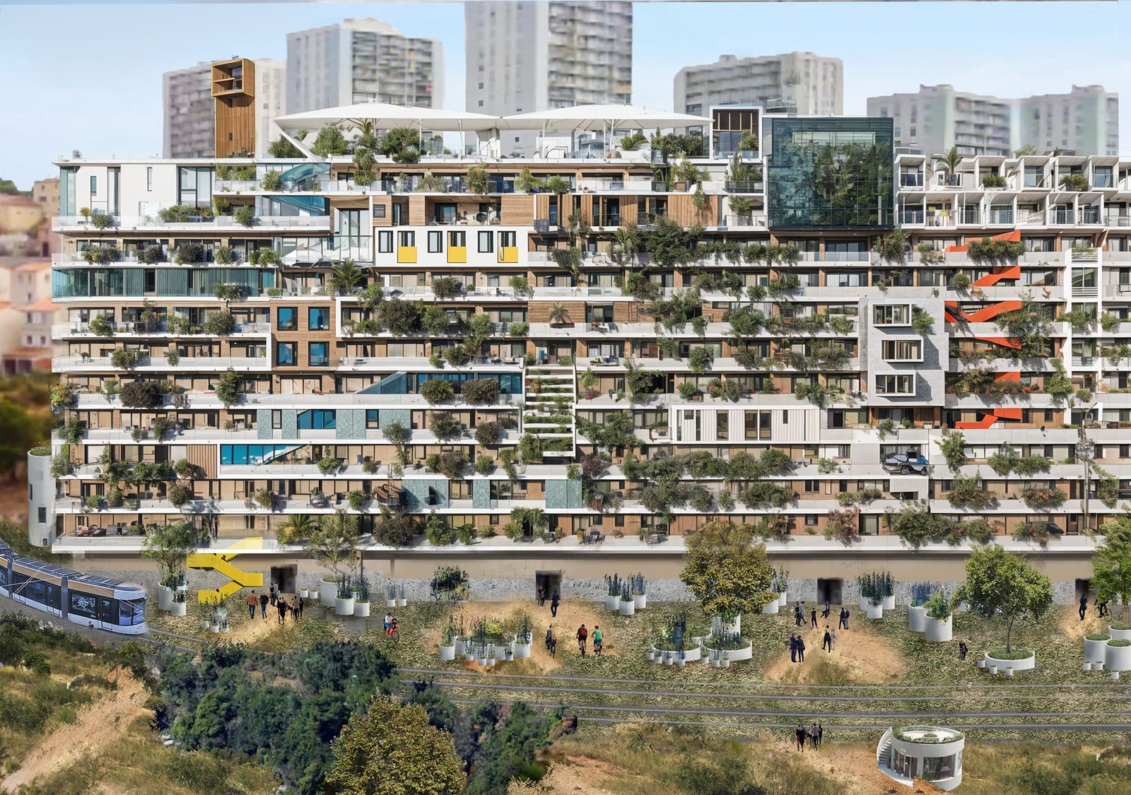 Typology Boost — intensified green mixed-use building typology for Marseille