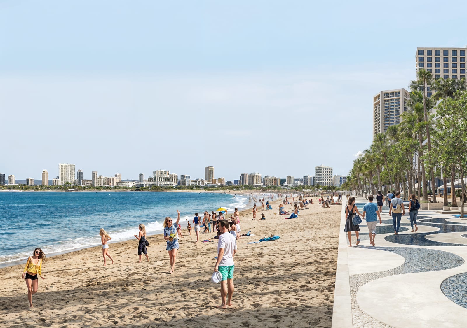 Copacabana-Marseille — beach culture infrastructure along the Mediterranean coast