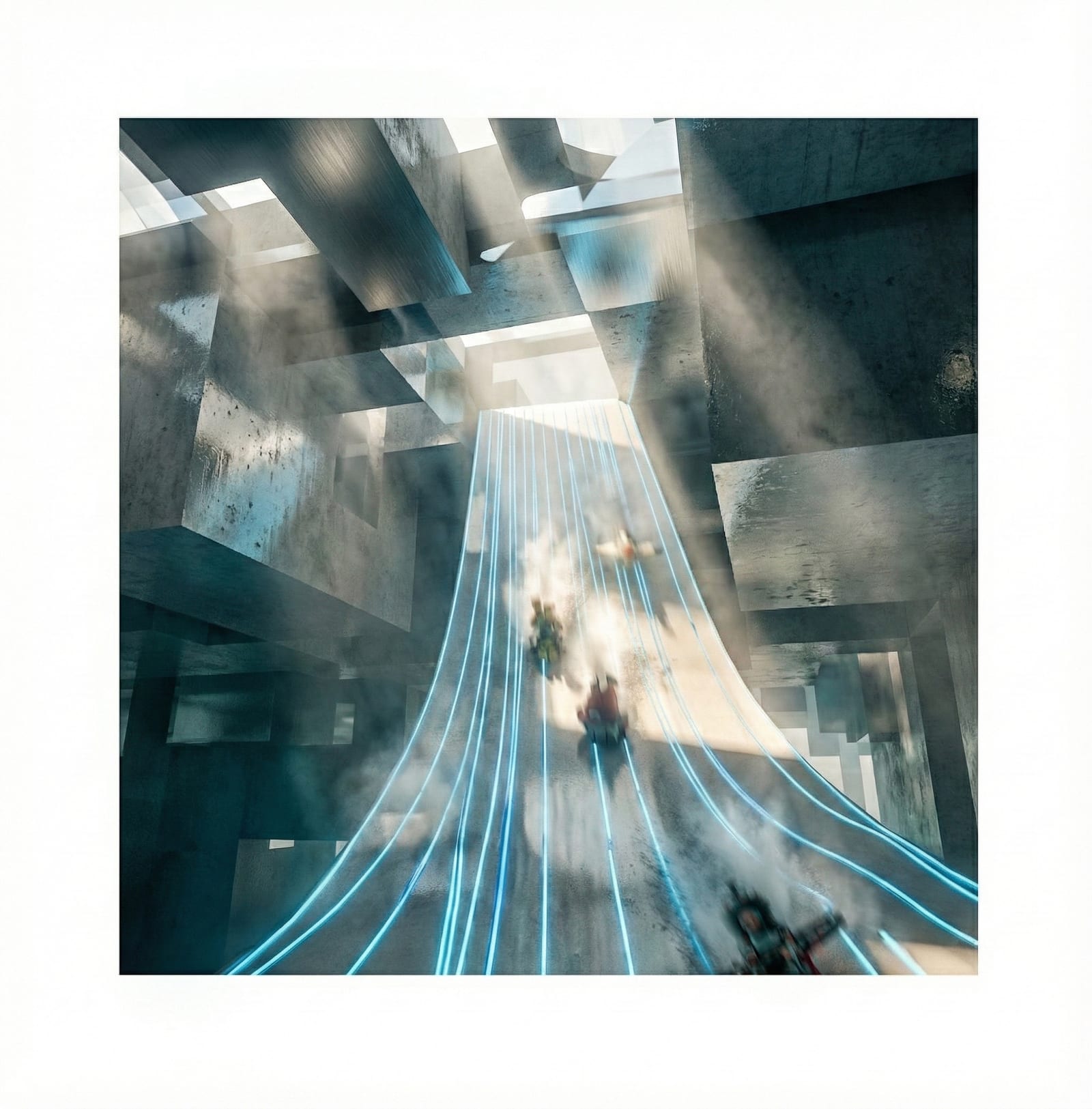 Отражающий алюминиевый атриум